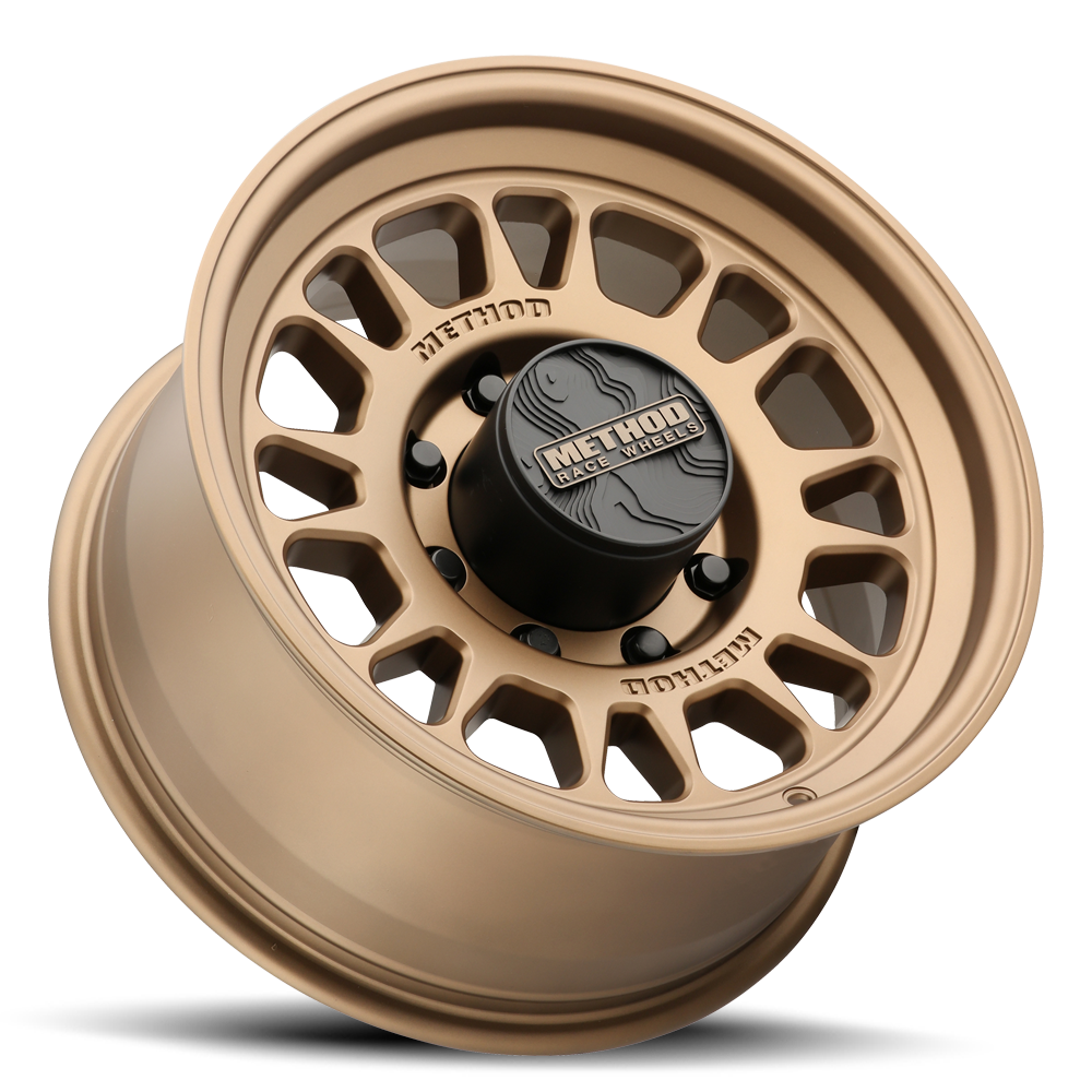 METHOD WHEELS | Aluminum Wheels 17x8.5 MR318 Bolt Pattern 8 On 165.1 Offset 0 Lip Size 1.89 Method Bronze BZ Method | MR31878580900