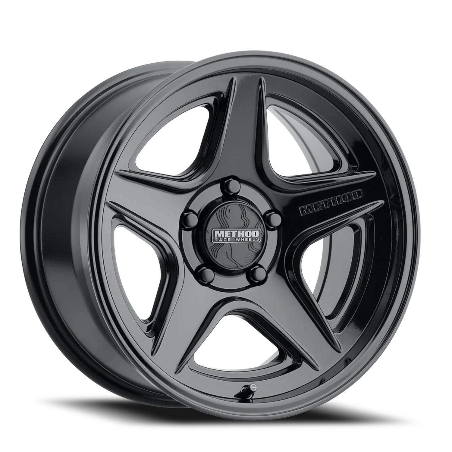 METHOD WHEELS | Aluminum Wheels 17x8.5 MR319 Bolt Pattern 5 On 139.7 Offset 0 Lip Size 1.3 Gloss Black GB Method | MR319785551300