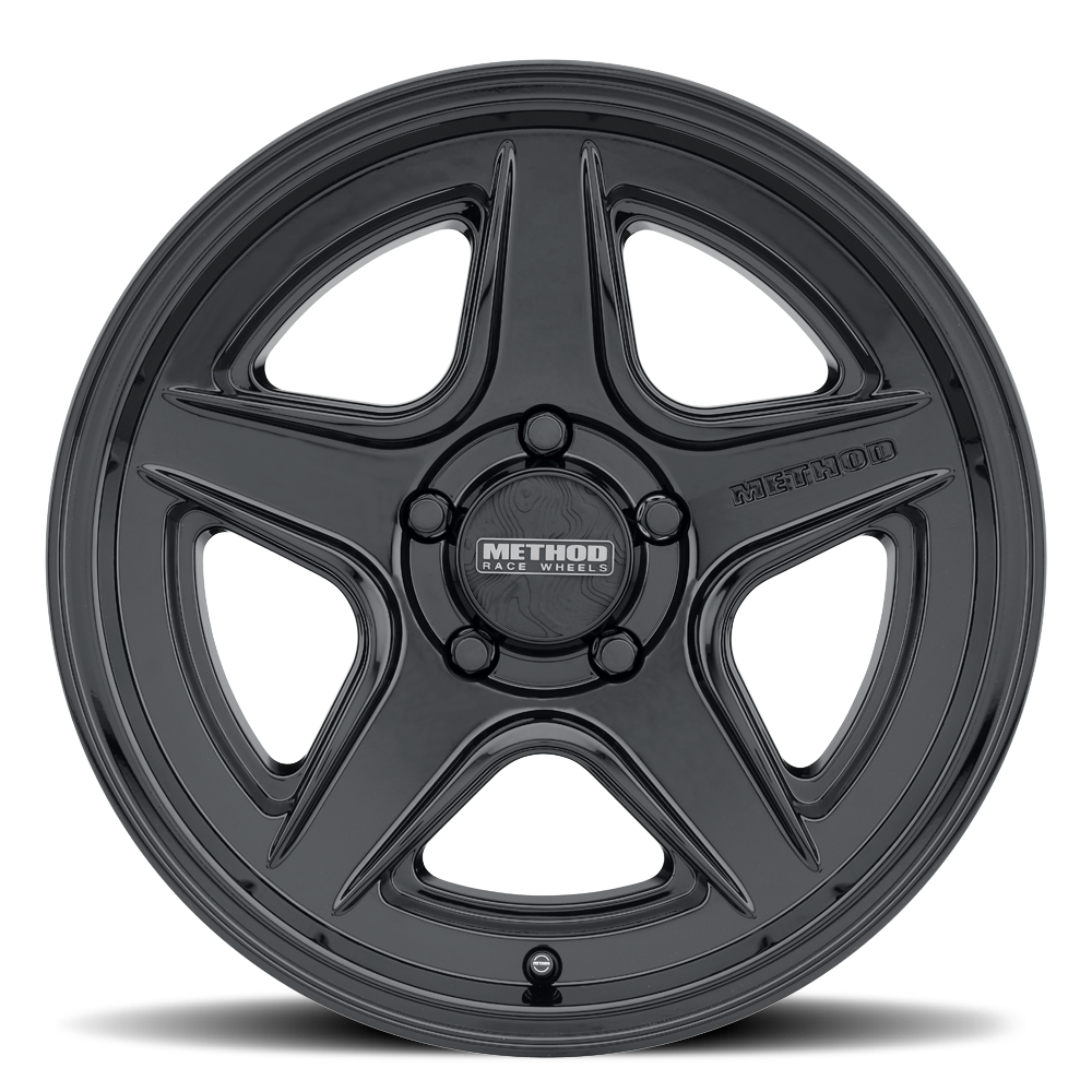 METHOD WHEELS | Aluminum Wheels 17x8.5 MR319 Bolt Pattern 5 On 139.7 Offset 0 Lip Size 1.3 Gloss Black GB Method | MR319785551300