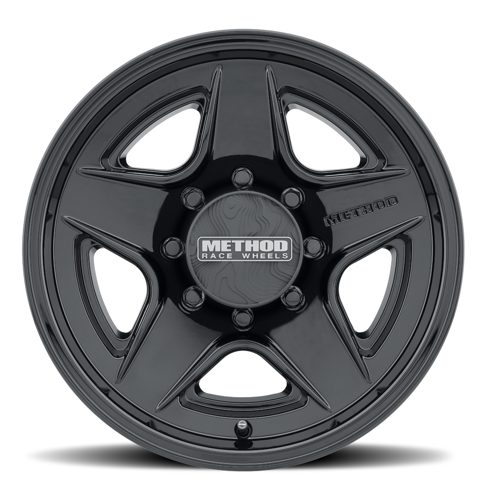 METHOD WHEELS | Aluminum Wheels 17x8.5 MR319 Bolt Pattern 8 On 170 Offset 0 Lip Size 1.3 Gloss Black GB Method | MR319785871300