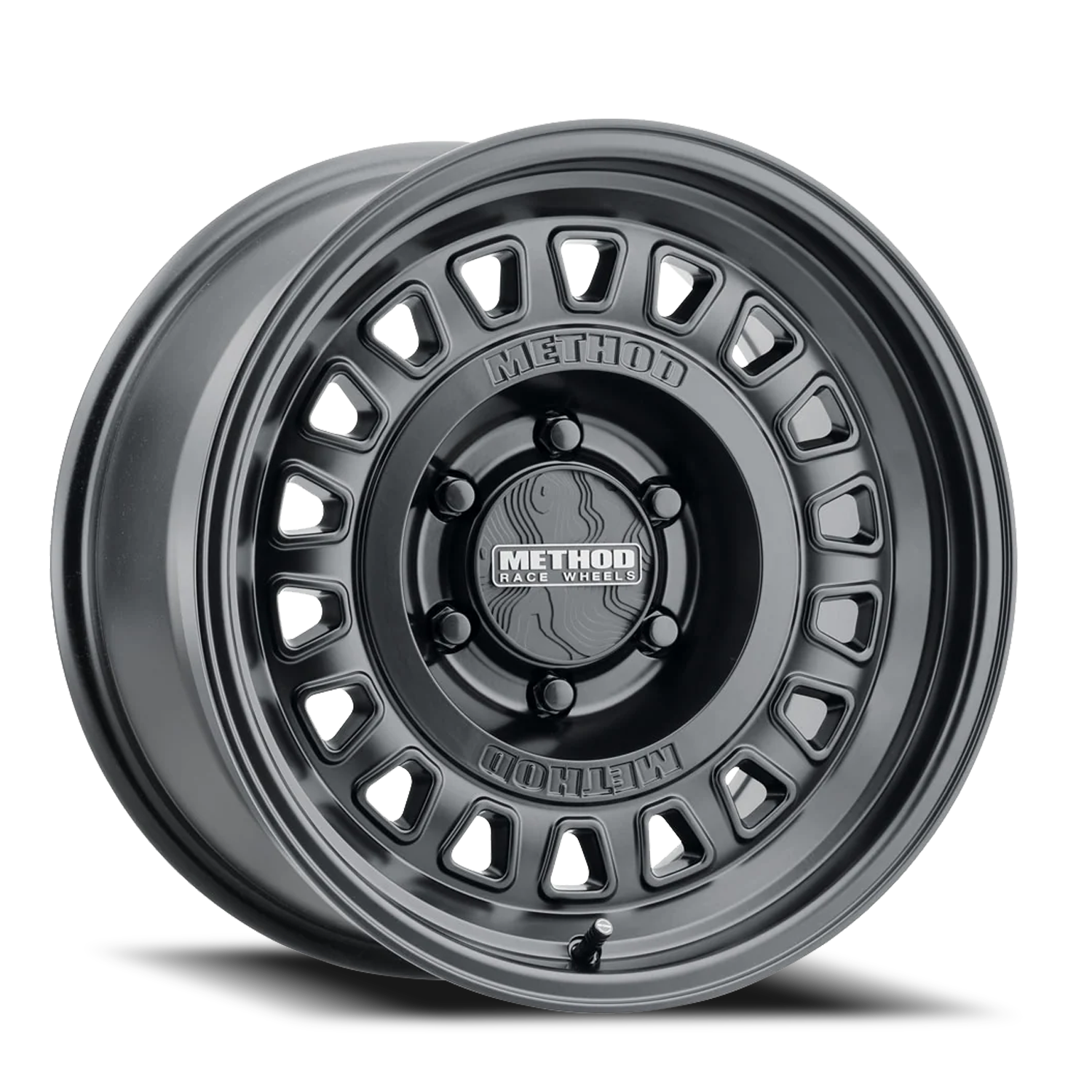 METHOD WHEELS | Aluminum Wheels 17x8.5 MR320 Bolt Pattern 6 On 139.7 Offset 0 Lip Size 2.76 Matte Black MB Method | MR32078560500