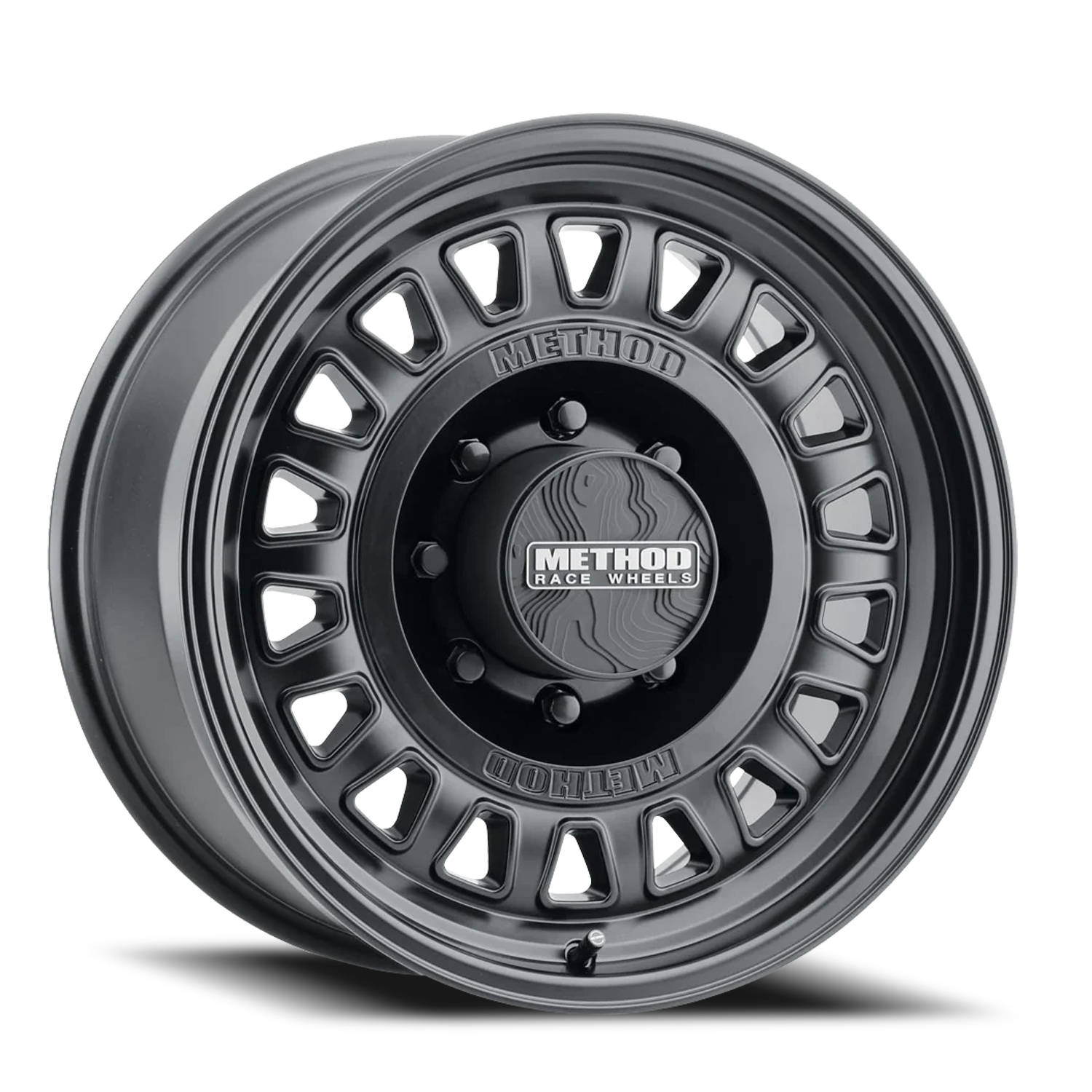 METHOD WHEELS | Aluminum Wheels 18x9 MR320 Bolt Pattern 8 On 165.1 Offset 18 Lip Size 1.89 Matte Black MB Method | MR32089080518