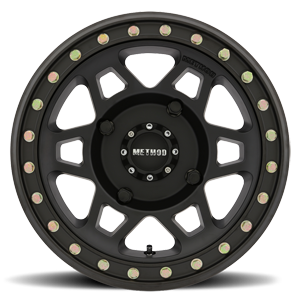 METHOD WHEELS | Aluminum Wheels 15x7 MR405 Beadlock UTV Bolt Pattern 4 On 156 Offset 13 Matte Black MB Method | MR40557046543B