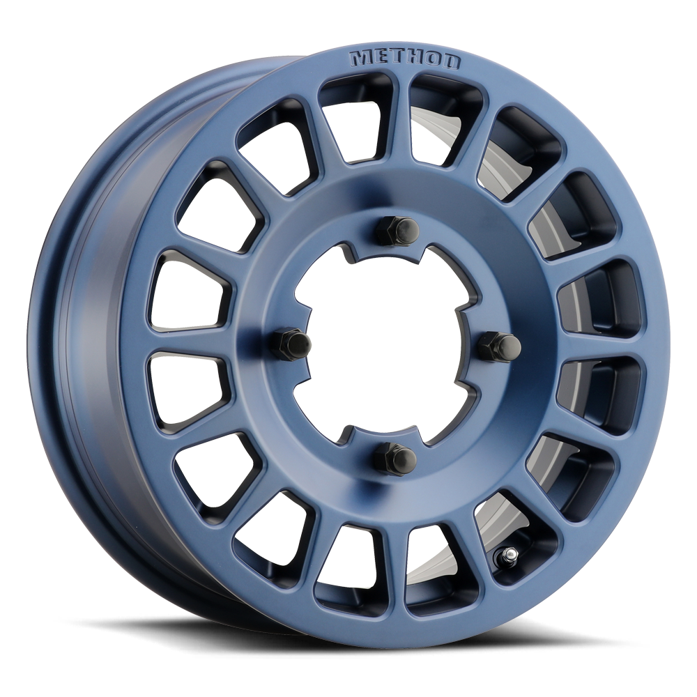 METHOD WHEELS | Aluminum Wheels 14x6 MR407 Bead Grip UTV Bolt Pattern 4 On 156 Offset 38 Lip Size 0 Bahia Blue BL Method | MR40746046651