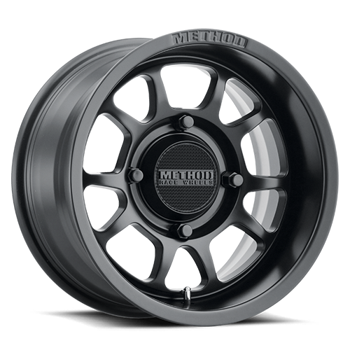METHOD WHEELS | Aluminum Wheels 14x7 MR409 Bead Grip UTV Bolt Pattern 4 On 156 Offset 38 Lip Size 1.3 Matte Black MB Method | MR40947046552