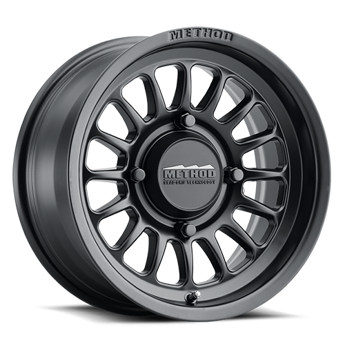 METHOD WHEELS | Aluminum Wheels 14x7 MR411 Bead Grip UTV Bolt Pattern 4 On 156 Offset 13 Lip Size 1.73 Matte Black MB Method | MR41147046543