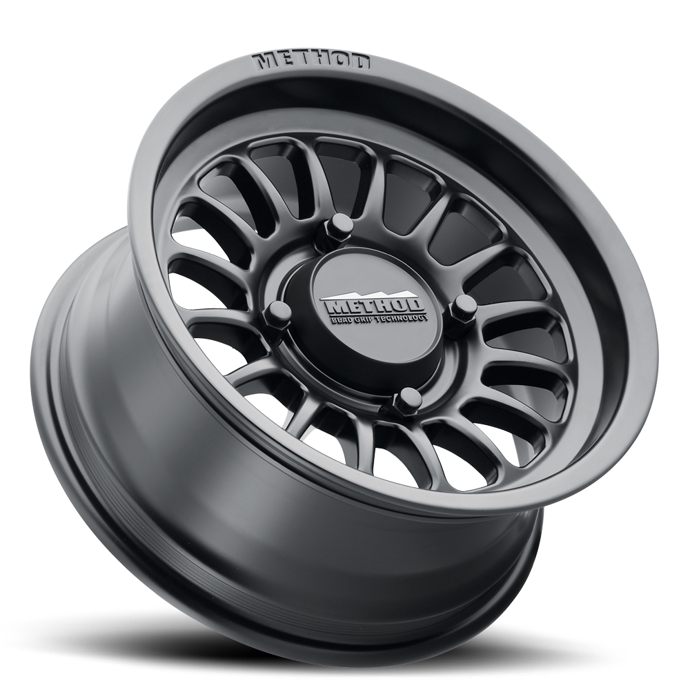 METHOD WHEELS | Aluminum Wheels 14x7 MR411 Bead Grip UTV Bolt Pattern 4 On 156 Offset 13 Lip Size 1.73 Matte Black MB Method | MR41147046543