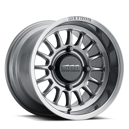 METHOD WHEELS | Aluminum Wheels 14x7 MR411 Bead Grip UTV Bolt Pattern 4 On 156 Offset 13 Lip Size 1.73 Gloss Titanium SL Method | MR41147046843