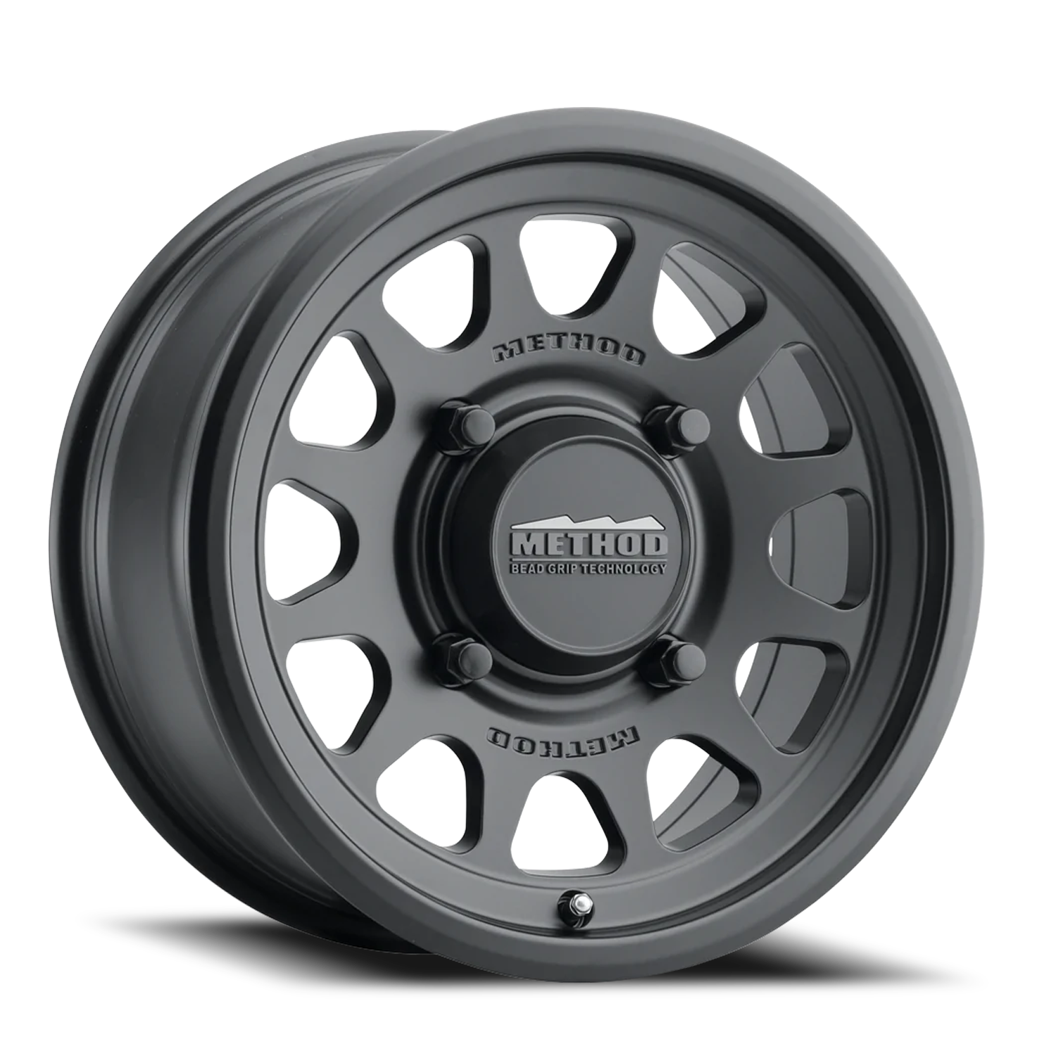 METHOD WHEELS | Aluminum Wheels 14x7 MR414 Bead Grip UTV Bolt Pattern 4 On 156 Offset 13 Lip Size 1.18 Matte Black MB Method | MR41447046543