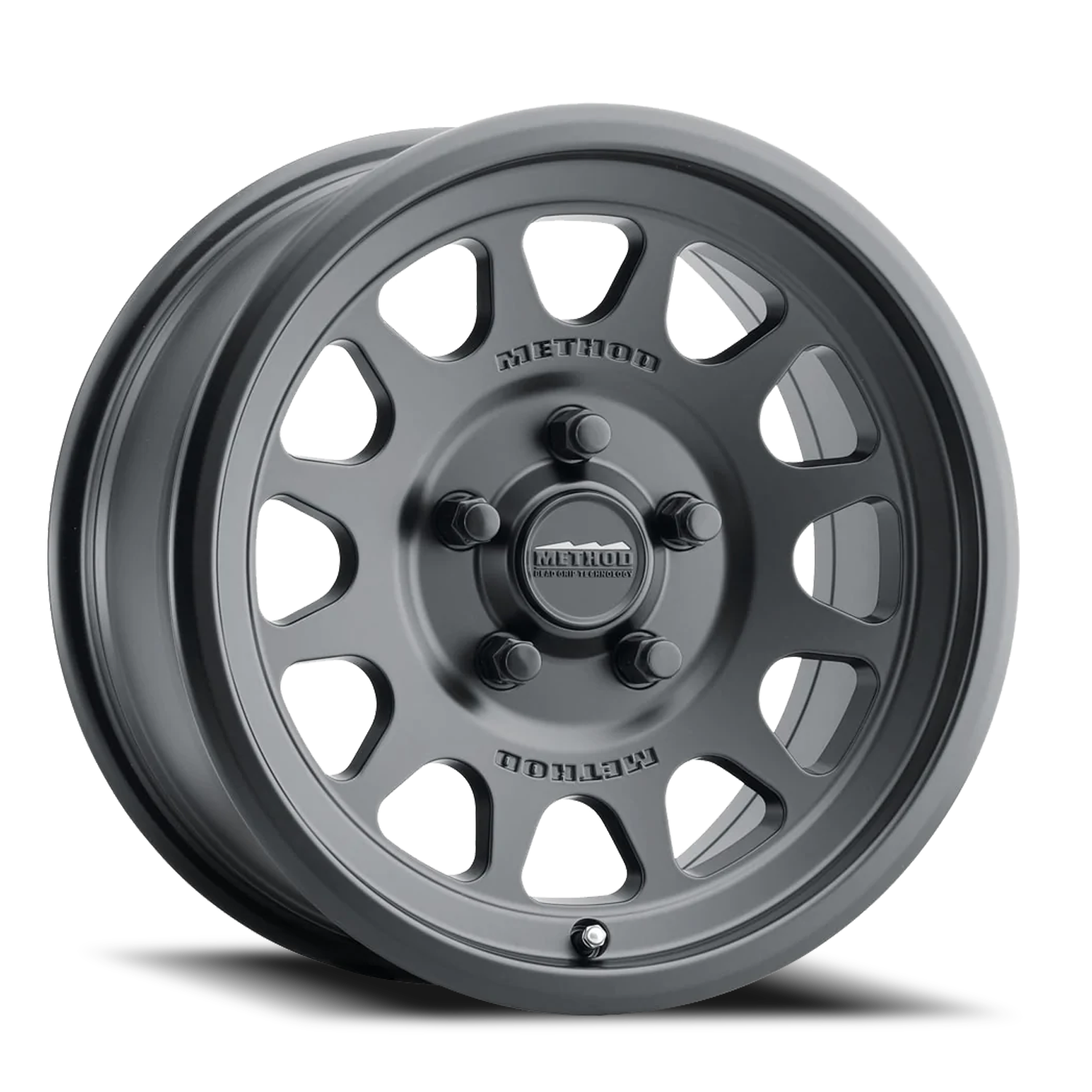 METHOD WHEELS | Aluminum Wheels 15x10 MR414 Bead Grip UTV Bolt Pattern 5 On 114.3 Offset 25 Lip Size 2.72 Matte Black MB Method | MR41451012564