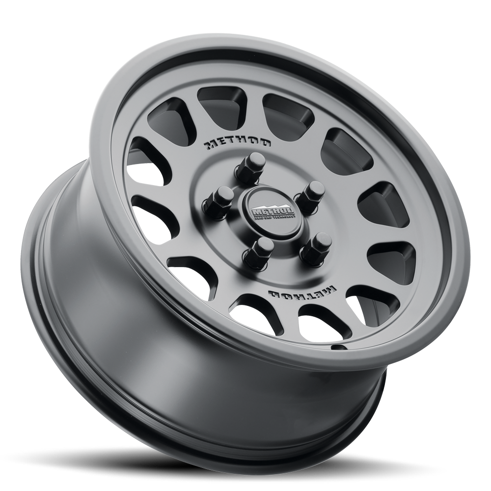 METHOD WHEELS | Aluminum Wheels 15x10 MR414 Bead Grip UTV Bolt Pattern 5 On 114.3 Offset 25 Lip Size 2.72 Matte Black MB Method | MR41451012564
