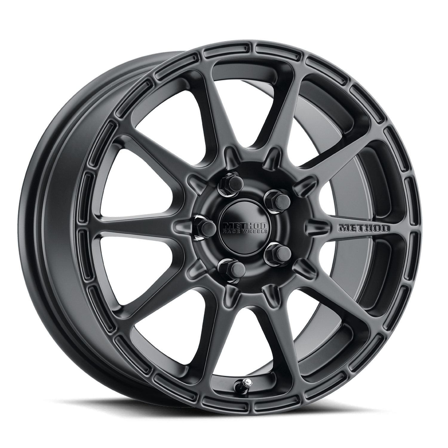 METHOD WHEELS | Aluminum Wheels 15x7 Rally VT-Spec MR501 Bolt Pattern 5 On 114.3 Offset 48 Lip Size 0 Matte Black MB Method | MR50157012548SC