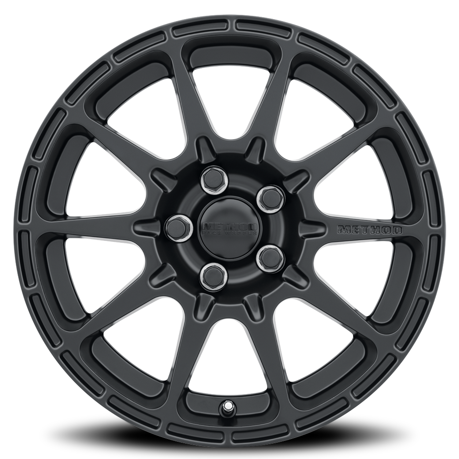 METHOD WHEELS | Aluminum Wheels 15x7 Rally VT-Spec MR501 Bolt Pattern 5 On 114.3 Offset 48 Lip Size 0 Matte Black MB Method | MR50157012548SC