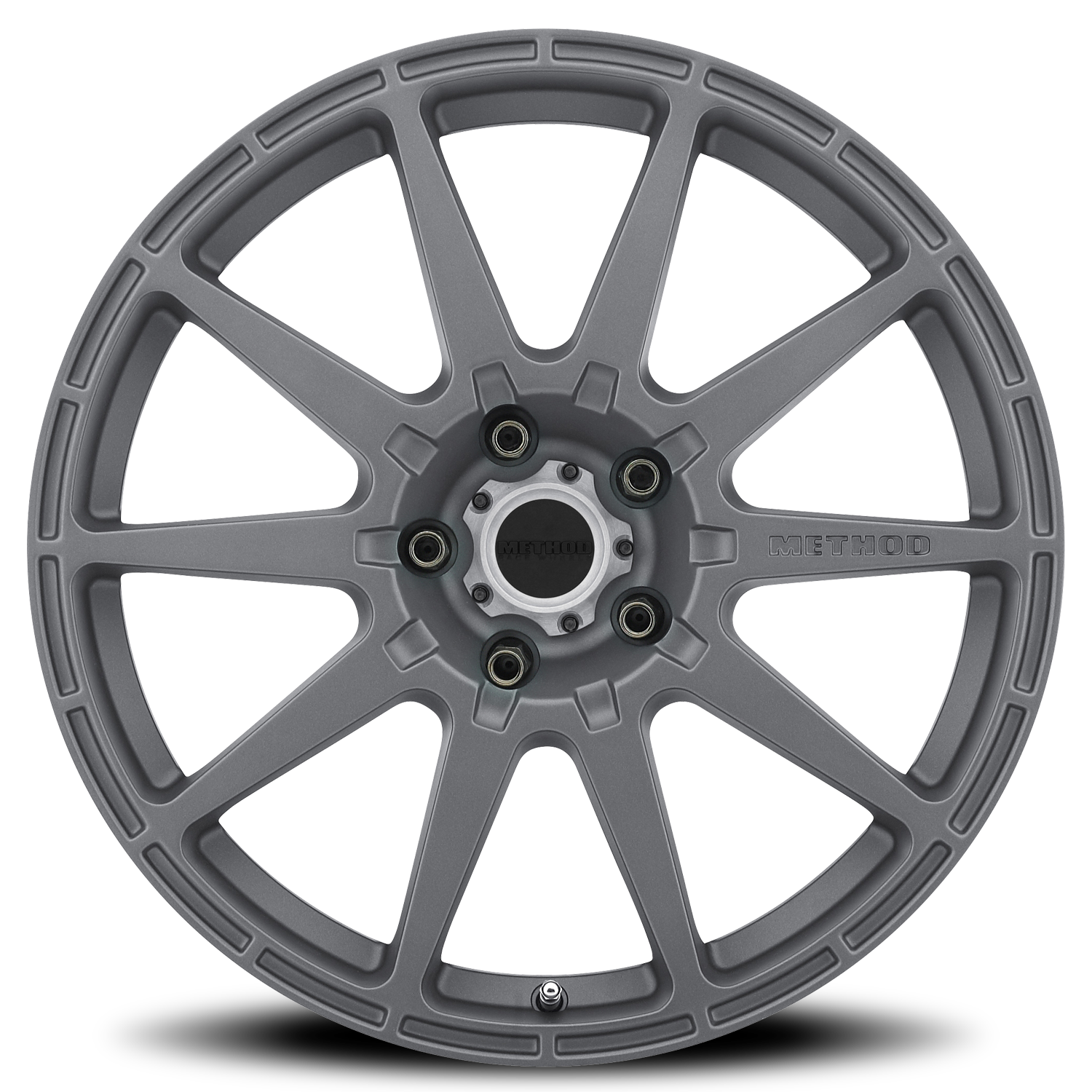 METHOD WHEELS | Aluminum Wheels 17x8 Rally MR501 Bolt Pattern 5 On 114.3 Offset 42 Lip Size 0 Titanium GY Method | MR50178012842