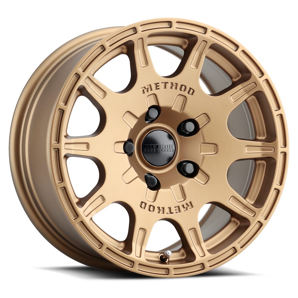 METHOD WHEELS | Aluminum Wheels 15x7 Rally VT-Spec MR502 Bolt Pattern 5 On 100 Offset 15 Lip Size 0 Method Bronze BRZ Method | MR50257051915SC