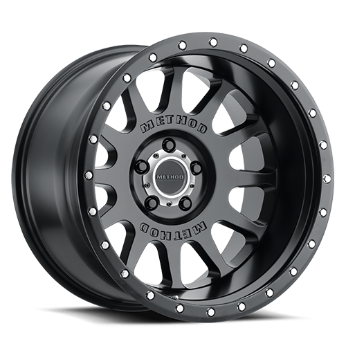 METHOD WHEELS | Aluminum Wheels 20x10 NV MR605 Bolt Pattern 5 On 127 Offset -24 Matte Black MB Method | MR60521050524N