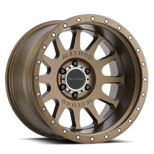 METHOD WHEELS | Aluminum Wheels 20x10 NV MR605 Bolt Pattern 6 On 139.7 Offset -24 Method Bronze BRZ Method | MR60521060924N
