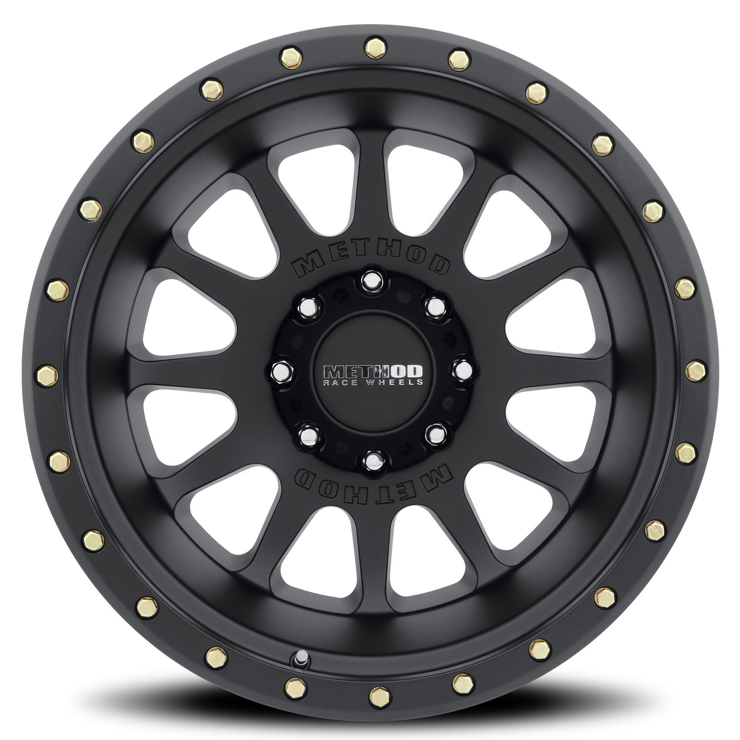METHOD WHEELS | Aluminum Wheels 20x12 NV MR605 Bolt Pattern 8 On 170 Offset -52 Lip Size 4.92 Matte Black MB Method | MR60521287552N