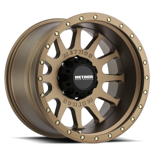 METHOD WHEELS | Aluminum Wheels 20x12 NV MR605 Bolt Pattern 8 On 170 Offset -52 Lip Size 4.92 Method Bronze BRZ Method | MR60521287952N