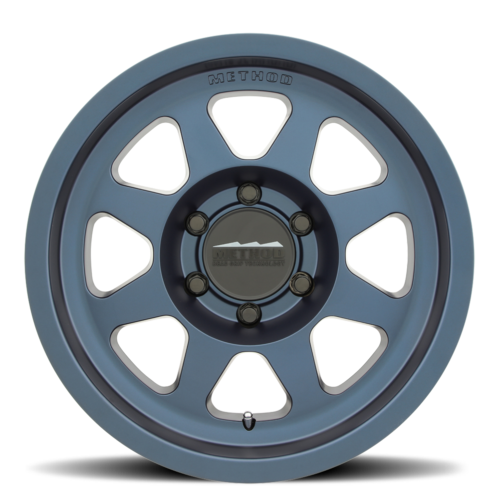 METHOD WHEELS | Aluminum Wheels 15x7 Bead Grip MR701 Bolt Pattern 5 On 100 Offset 15 Lip Size 0.91 Bahia Blue BL Method | MR70157051615