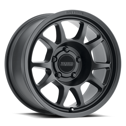 METHOD WHEELS | Aluminum Wheels 16x8 Bead Grip MR702 Bolt Pattern 5 On 165.1 Offset 0 Lip Size 1.18 Matte Black MB Method | MR70268059500