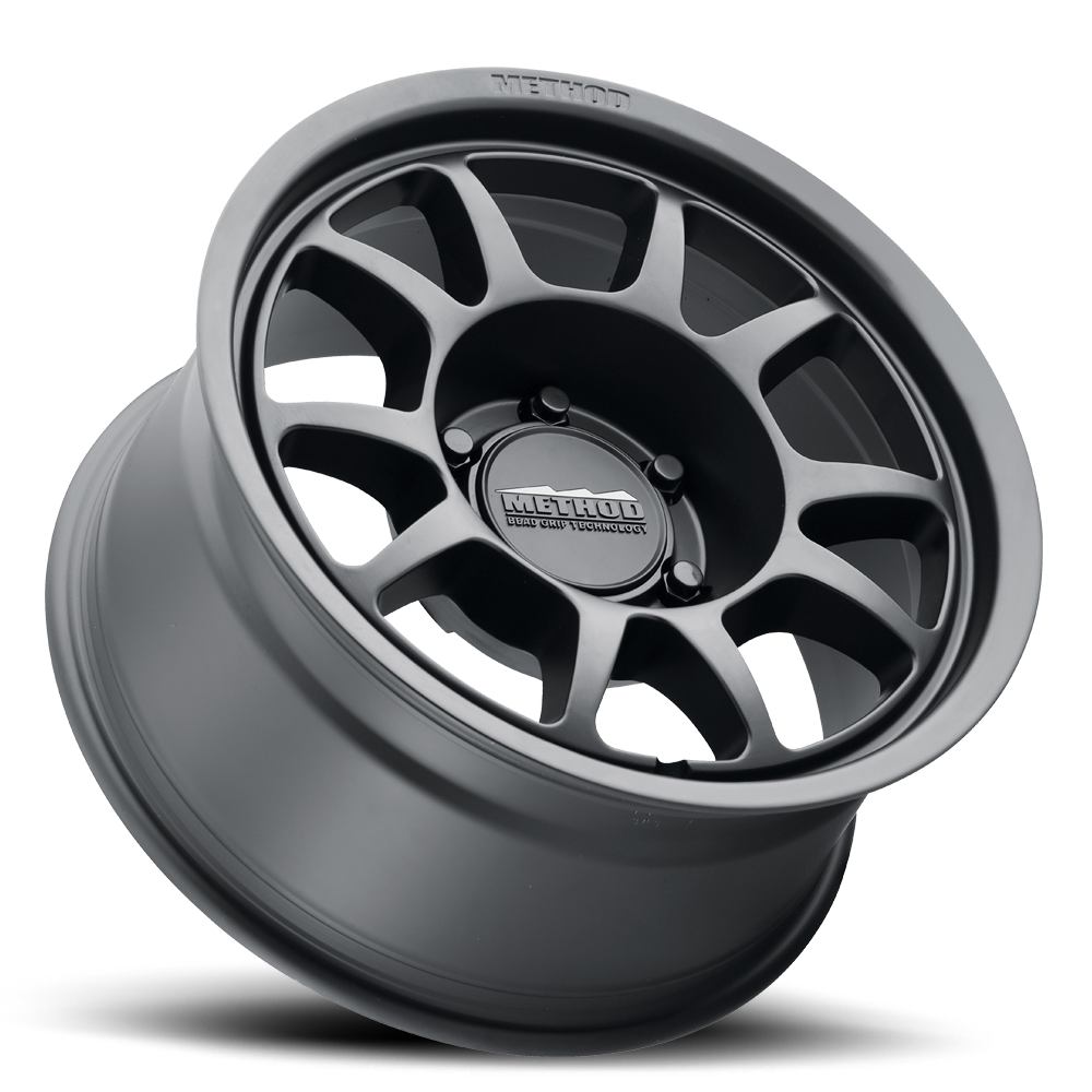 METHOD WHEELS | Aluminum Wheels 16x8 Bead Grip MR702 Bolt Pattern 6 On 120 Offset 30 Lip Size 1.18 Matte Black MB Method | MR70268062530