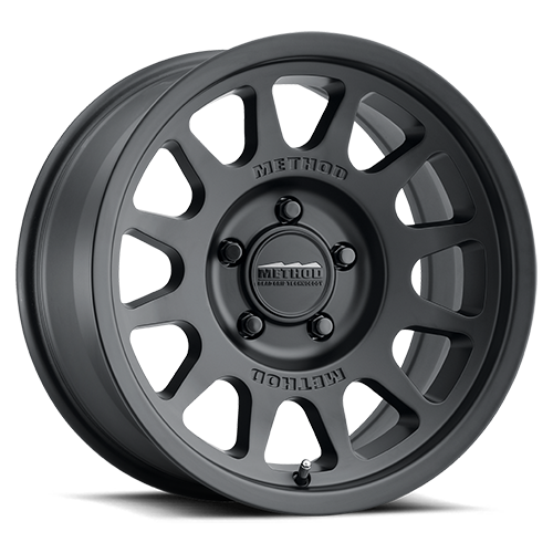 METHOD WHEELS | Aluminum Wheels 15x7 Bead Grip MR703 Bolt Pattern 5 On 100 Offset 15 Lip Size 1.18 Matte Black MB Method | MR70357051515