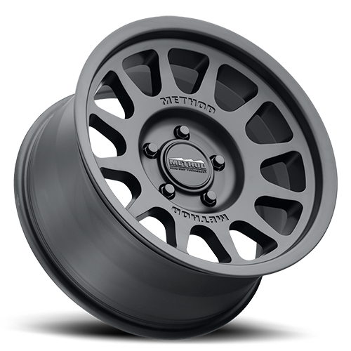 METHOD WHEELS | Aluminum Wheels 15x7 Bead Grip MR703 Bolt Pattern 5 On 100 Offset 15 Lip Size 1.18 Matte Black MB Method | MR70357051515