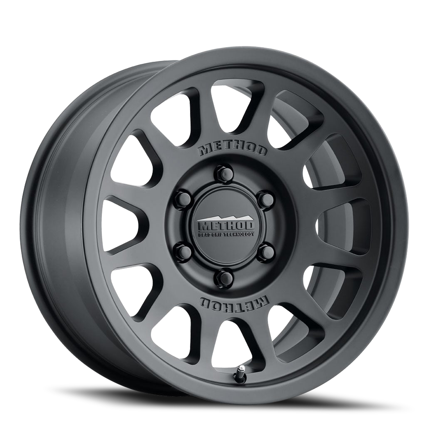 METHOD WHEELS | Aluminum Wheels 16x6.5 Bead Grip MR703 Bolt Pattern 6 On 180 Offset 90 Lip Size 0 Matte Black MB Method | MR70366568590