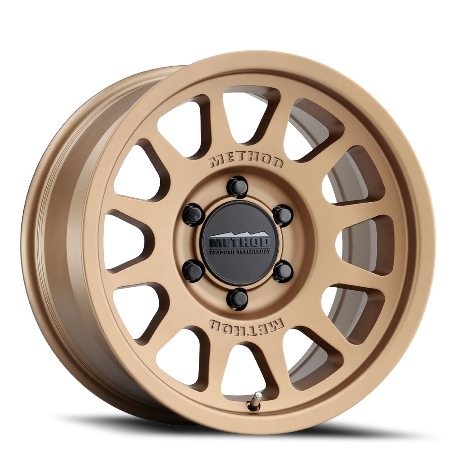 METHOD WHEELS | Aluminum Wheels 16x6.5 Bead Grip MR703 Bolt Pattern 6 On 180 Offset 90 Lip Size 0 Method Bronze BRZ Method | MR70366568990
