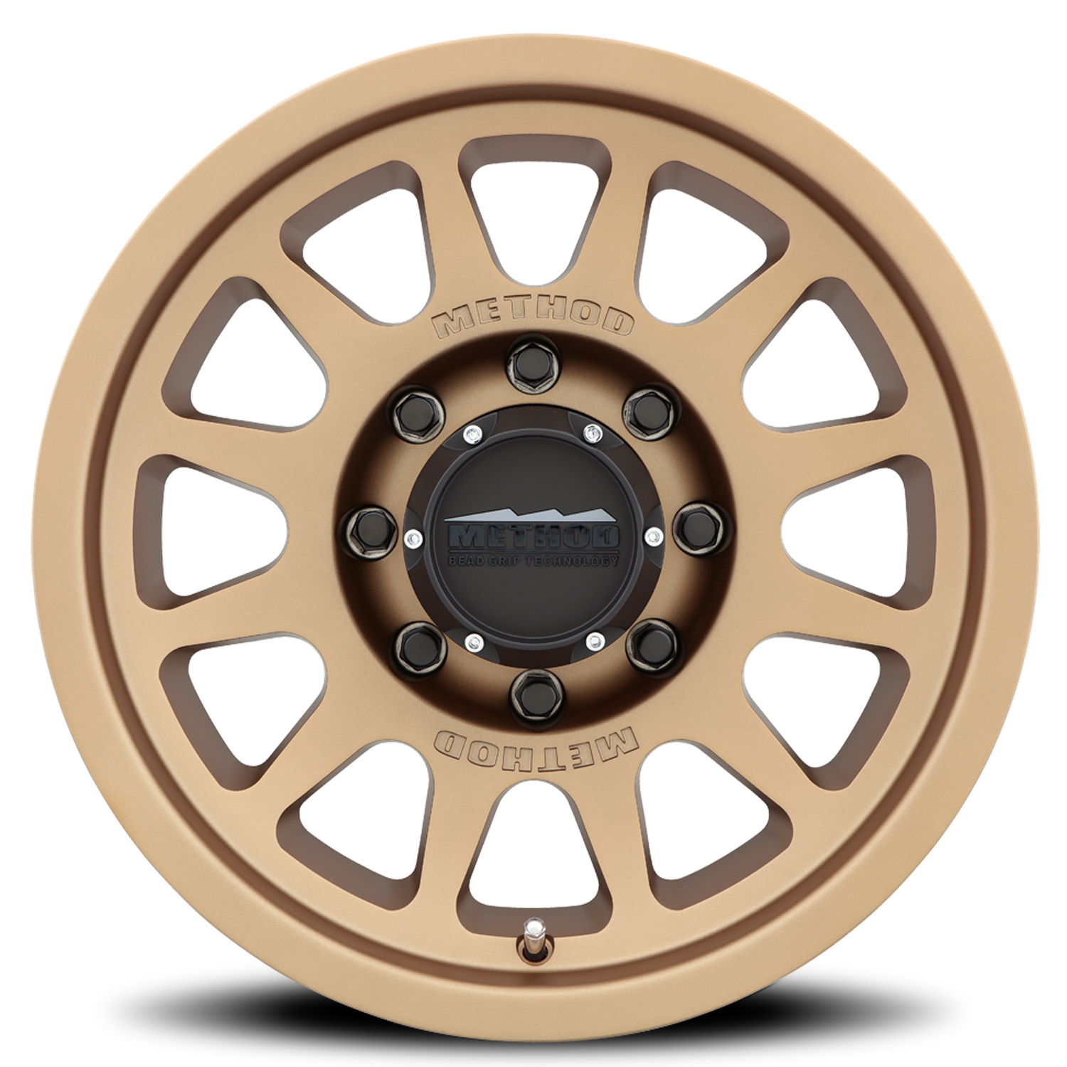 METHOD WHEELS | Aluminum Wheels 17x8.5 Bead Grip MR703 Bolt Pattern 8 On 165.1 Offset 0 Lip Size 1.18 Method Bronze BRZ Method | MR70378580900