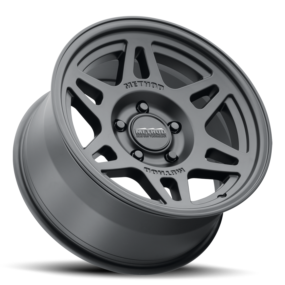 METHOD WHEELS | Aluminum Wheels 17x7.5 Bead Grip MR706 Bolt Pattern 5 On 114.3 Offset 30 Black BK Method | MR70677512530