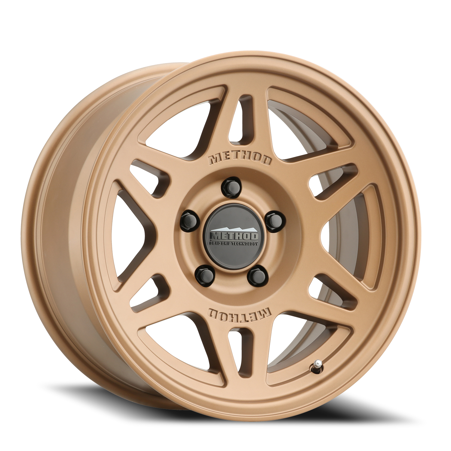 METHOD WHEELS | Aluminum Wheels 17x7.5 Bead Grip MR706 Bolt Pattern 5 On 114.3 Offset 30 Bronze BZ Method | MR70677512930