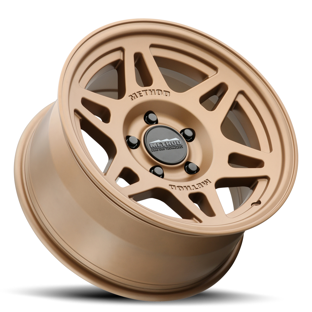 METHOD WHEELS | Aluminum Wheels 17x7.5 Bead Grip MR706 Bolt Pattern 5 On 100 Offset 30 Bronze BZ Method | MR70677551930
