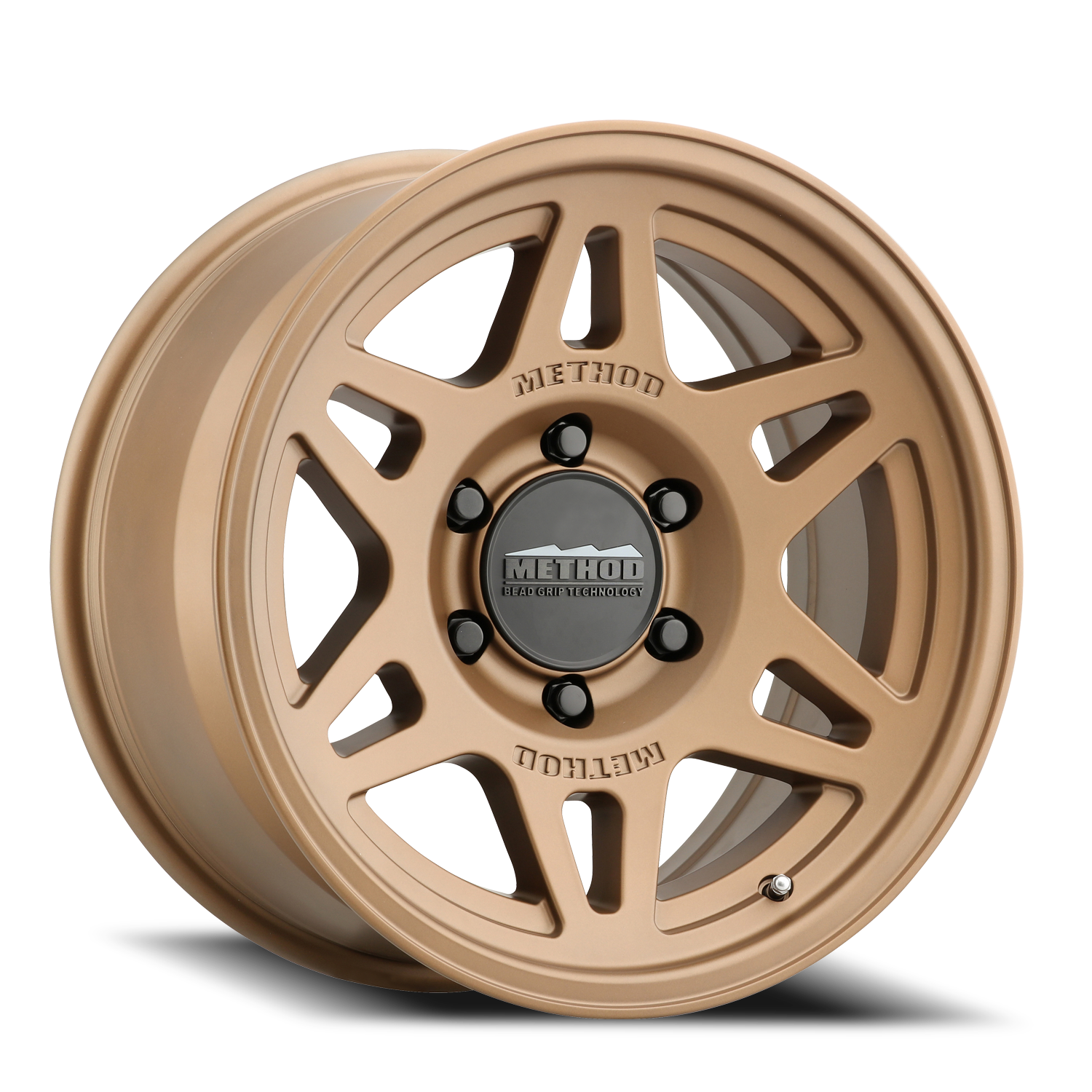 METHOD WHEELS | Aluminum Wheels 17x7.5 Bead Grip MR706 Bolt Pattern 6 On 130 Offset 50 Bronze BZ Method | MR70677563950