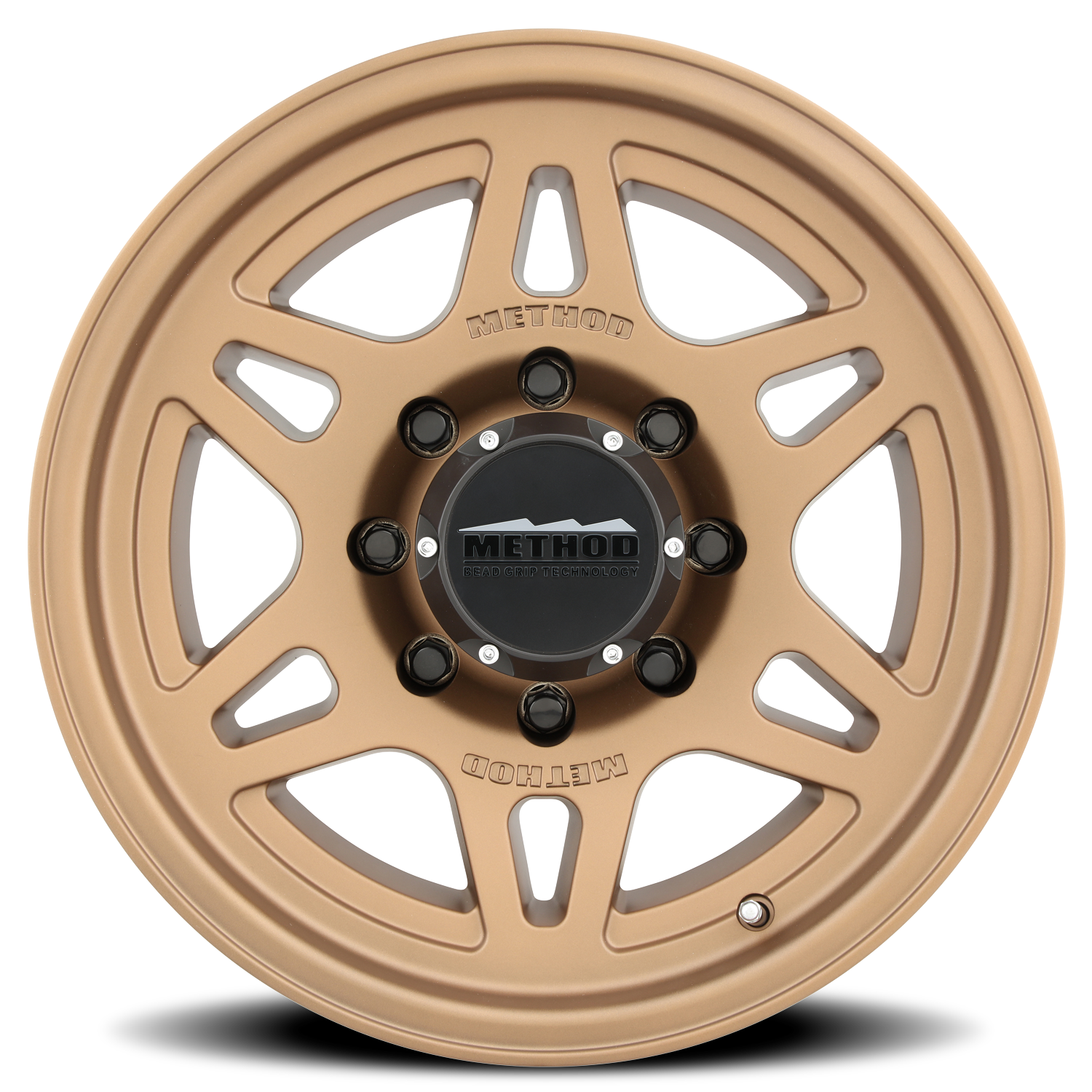 METHOD WHEELS | Aluminum Wheels 17x8.5 Bead Grip MR706 Bolt Pattern 8 On 165.1 Offset 0 Bronze BZ Method | MR70678580900