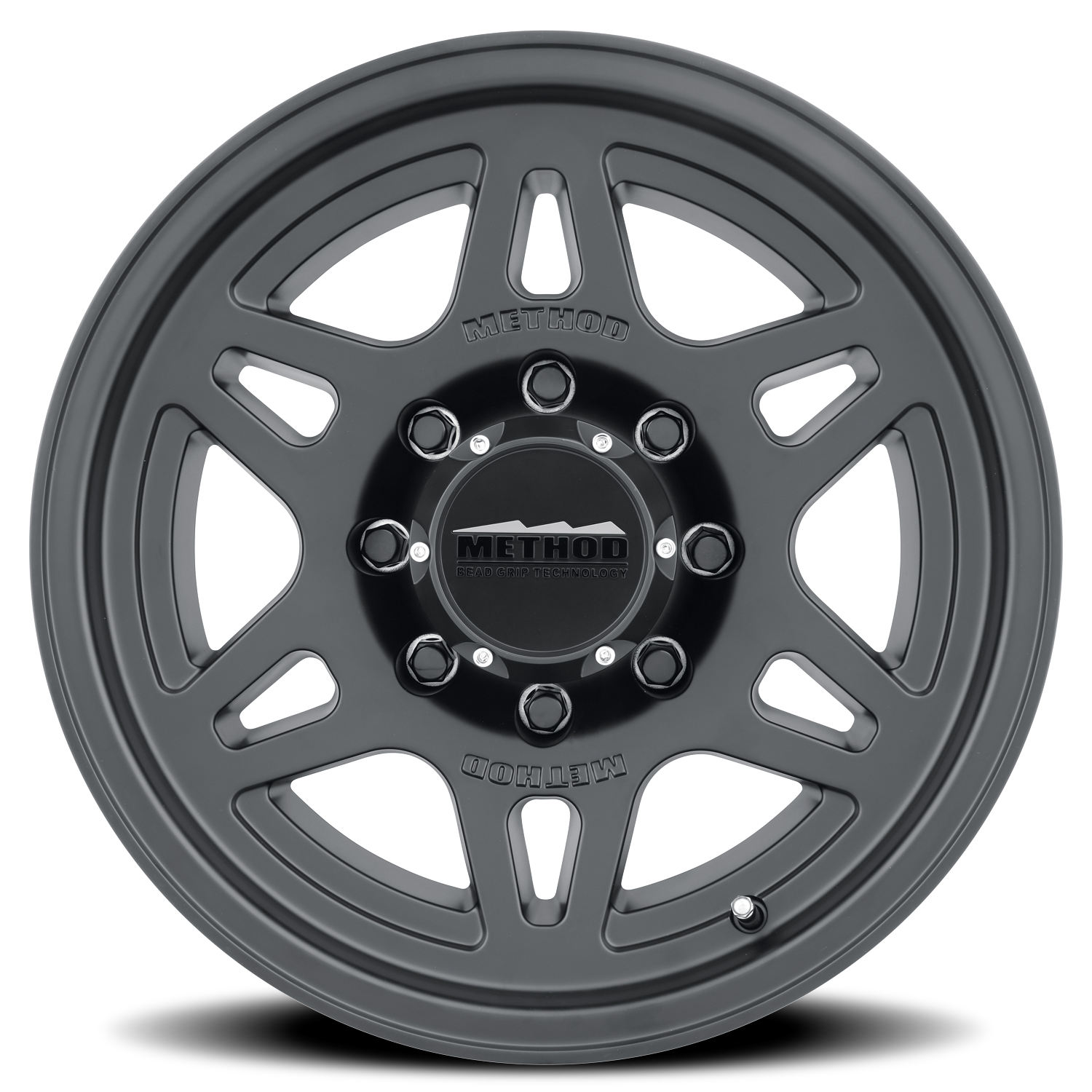 METHOD WHEELS | Aluminum Wheels 17x8.5 Bead Grip MR706 Bolt Pattern 8 On 170 Offset 0 Black BK Method | MR70678587500