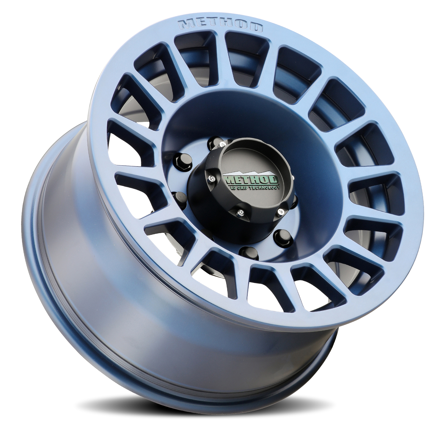 METHOD WHEELS | Aluminum Wheels 17x8.5 Bead Grip MR707 Bolt Pattern 8 On 170 Offset 0 Lip Size 0 Bahia Blue BL Method | MR70778587600