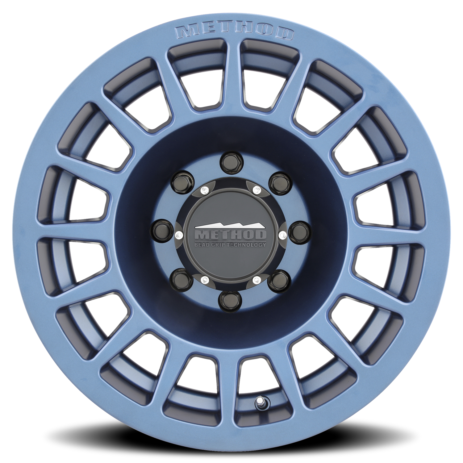 METHOD WHEELS | Aluminum Wheels 17x8.5 Bead Grip MR707 Bolt Pattern 8 On 170 Offset 0 Lip Size 0 Bahia Blue BL Method | MR70778587600