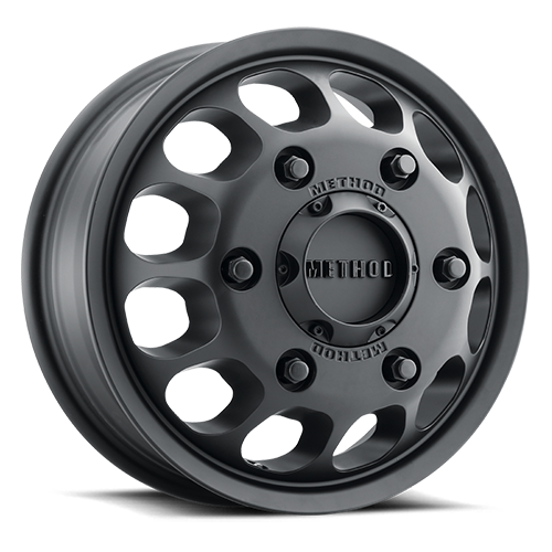 METHOD WHEELS | Aluminum Wheels 16x6 MR901 Dually Bolt Pattern 6 On 180 Offset 110 Lip Size 0 Matte Black Method | MR901660685110