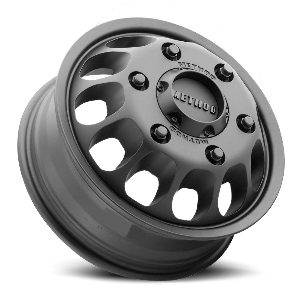 METHOD WHEELS | Aluminum Wheels 16x6 MR901 Dually Bolt Pattern 6 On 180 Offset 110 Lip Size 0 Matte Black Method | MR901660685110