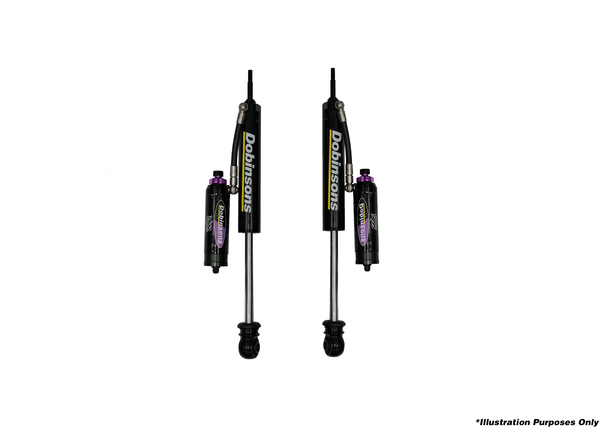DOBINSONS | MRR 3 WAY ADJUSTABLE MONOTUBE RESERVOIR STRUT 2.2" | MRA19-A094