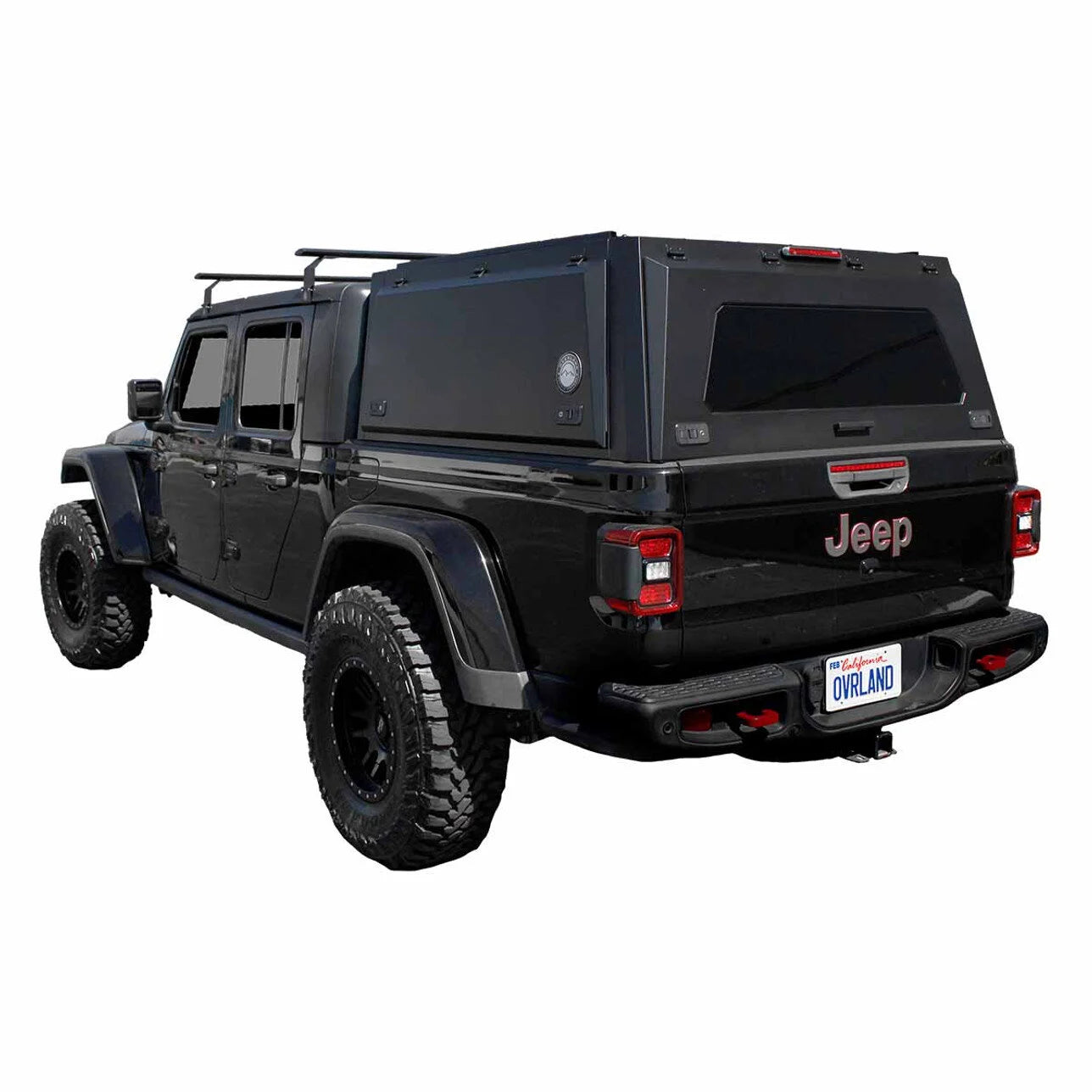 OVS | Truck Cap | Expedition - Truck Cap W/Full Wing Doors, Front and Rear Windows & 3rd Brake Light