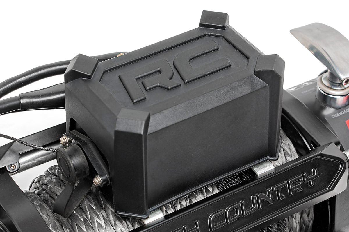 Rough Country | Winches | 100 LB Electric Winch Steel Cable Pro Series Rough Country | PRO12000