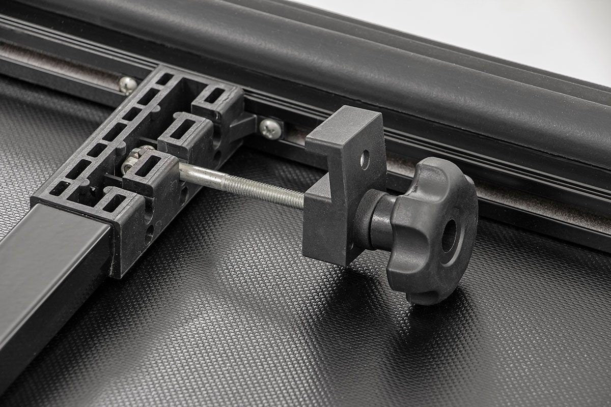 Rough Country | Tonneau Covers|Truck Bed|Exterior Parts & Car Care | Bed Cover Tri Fold Soft 6.7 Foot Bed 21-22 Ford F-150 2WD/4WD Rough Country | RC44521650