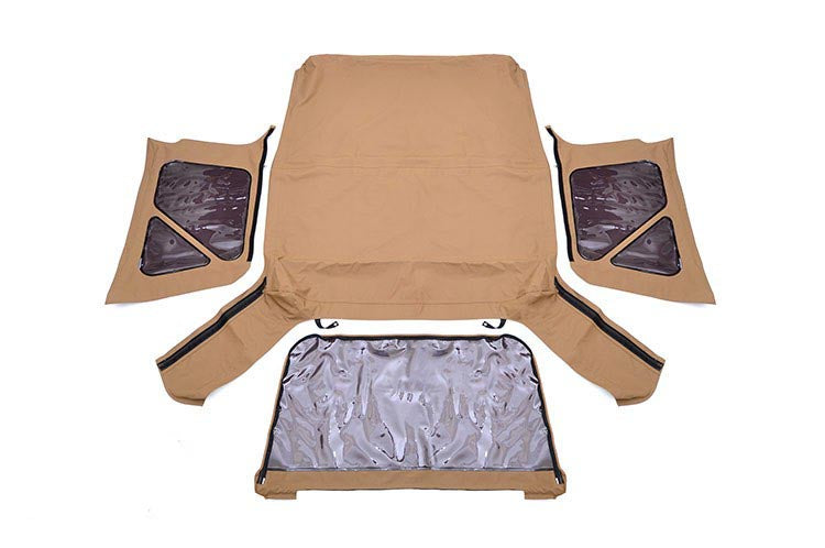 Jeep Replacement Soft Top Spice 97-06 TJ Wrangler Steel Doors Rough Country
