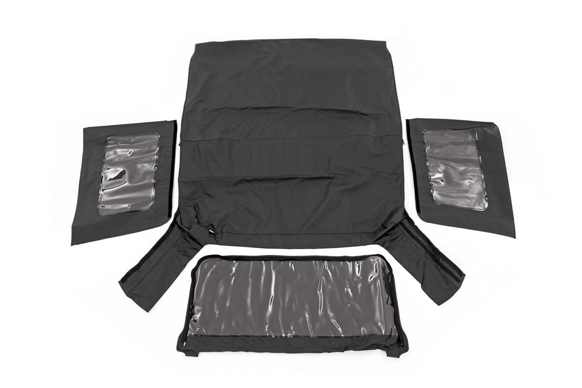 Jeep Replacement Soft Top 10-18 Wrangler JK 2 Door Rough Country