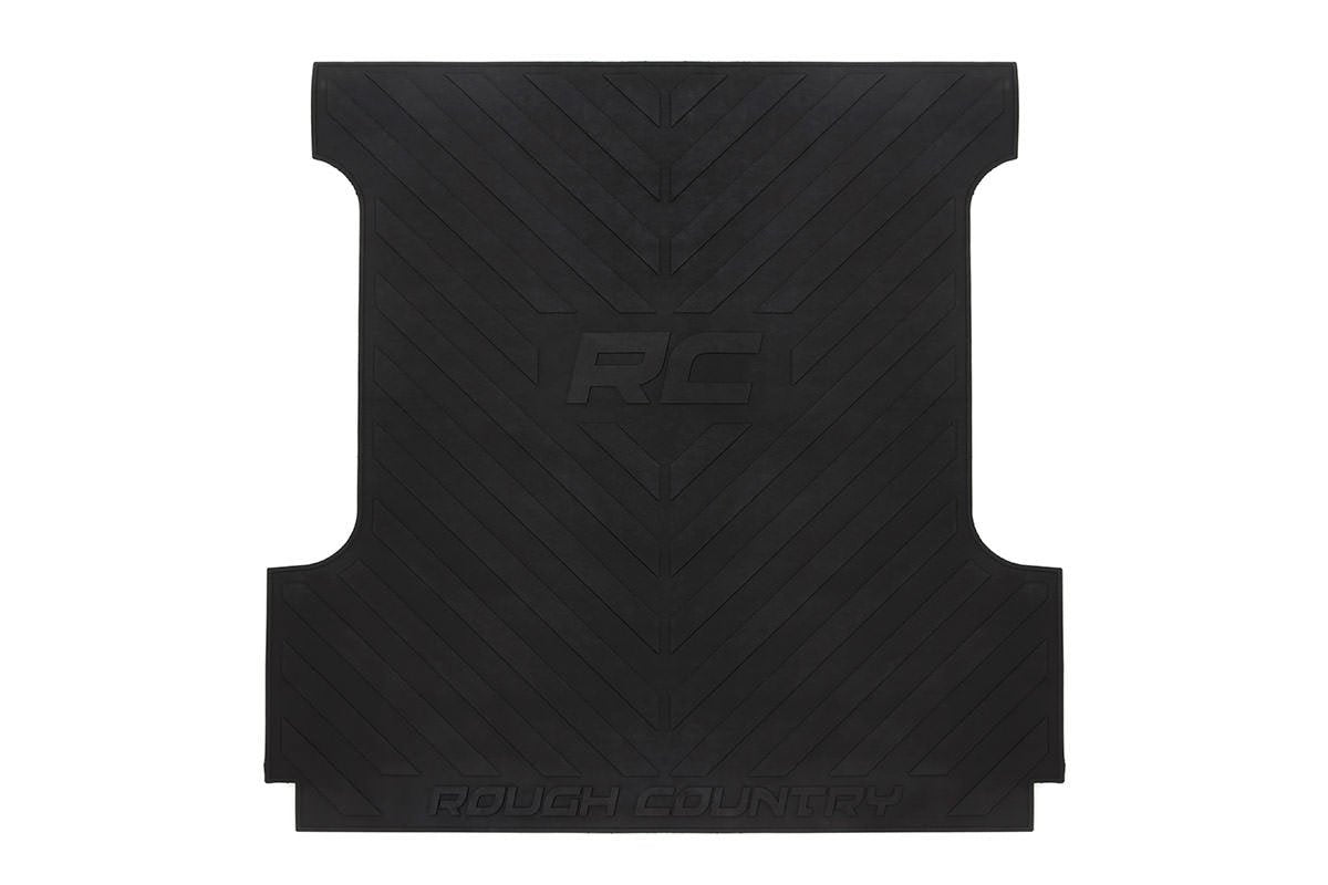 Rough Country | Truck Bed Mat|Truck Bed|Exterior Parts & Car Care | Dodge Bed Mat w/RC Logos 03-18 RAM PU 5 Foot5 Inch Bed Megacab Rough Country | RCM598