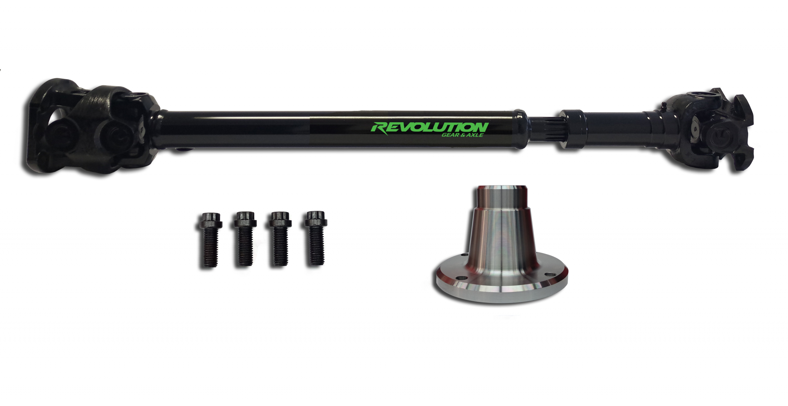 Revolution Gear |Jeep JK Front 1350 CV Driveshaft Flange | REV-DS-JK-1350F-F