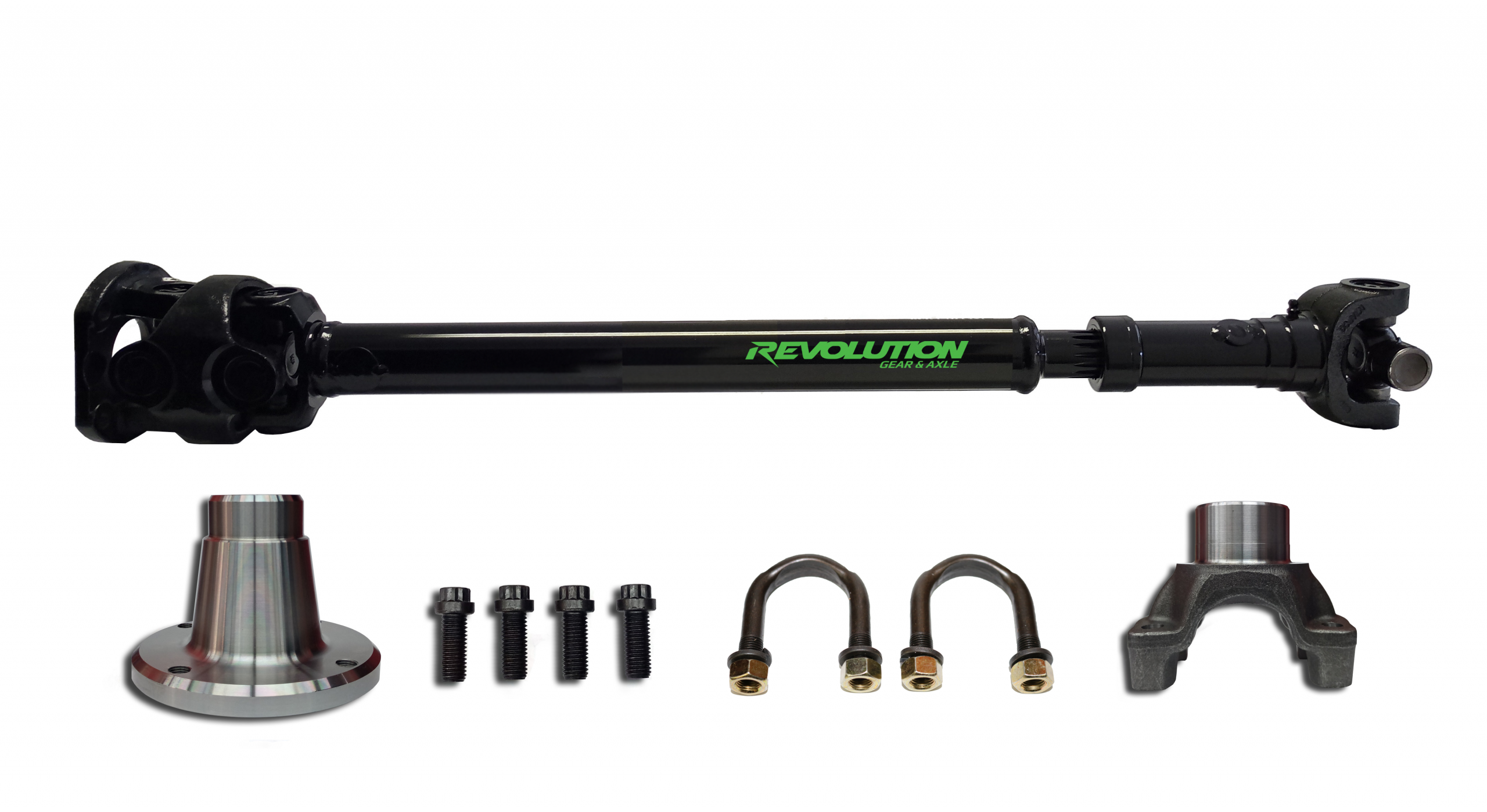 Revolution Gear |Jeep Wrangler JK Front 1350 CV Driveshaft| REV-DS-JK-1350F-PY